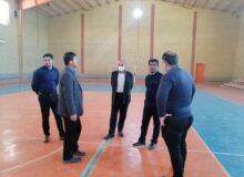 بازدید مدیرکل ورزش و جوانان بوشهر از امکانات ورزشی بندر شیرینو