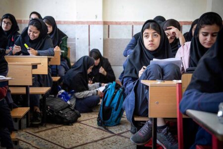 ۱۵ دانش‌آموز دختر شیرینو در آستانه ترک تحصیل